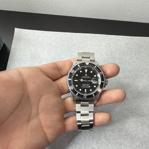 Rolex submariner date - date, black